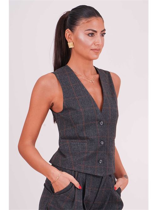 Gilet Check Another Label | CAROL 63COLCHECK